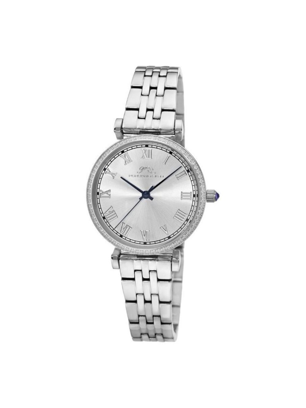 NWT Porsamo Bleu Emma Silver-tone Dial Ladies Watch